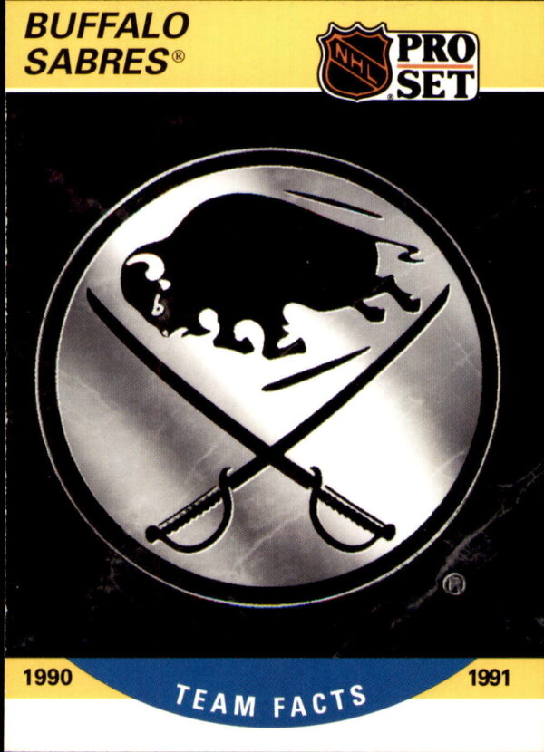 1990-91 Pro Set #567 Buffalo Sabres Logo