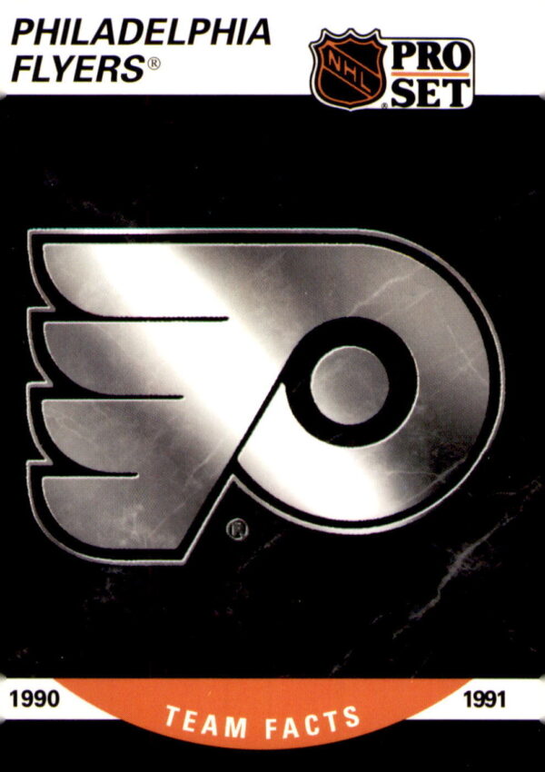 1990-91 Pro Set #579 Philadelphia Flyers Logo