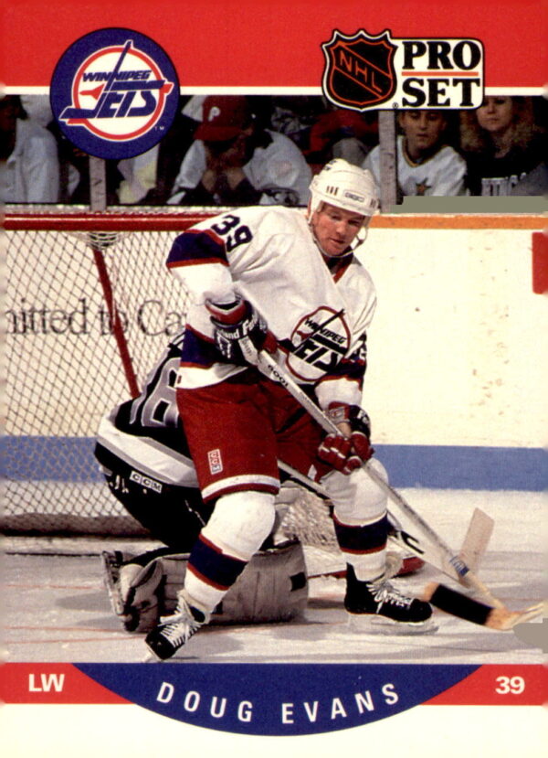 1990-91 Pro Set #561 Doug Evans
