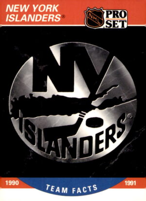 1990-91 Pro Set #577 New York Islanders Logo