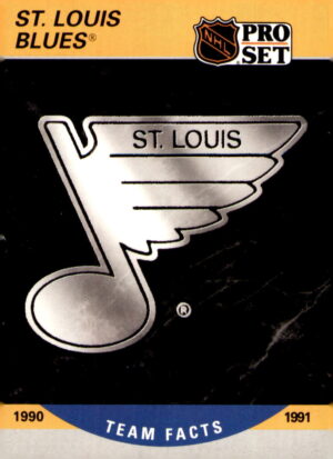 1990-91 Pro Set #582 St. Louis Blues Logo