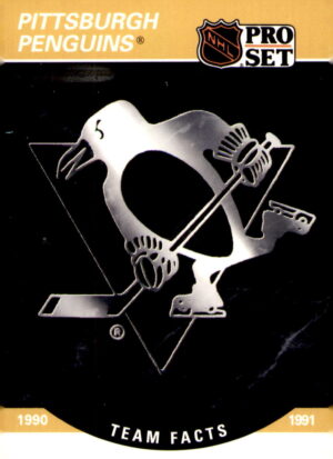 1990-91 Pro Set #580 Pittsburgh Penguins Logo