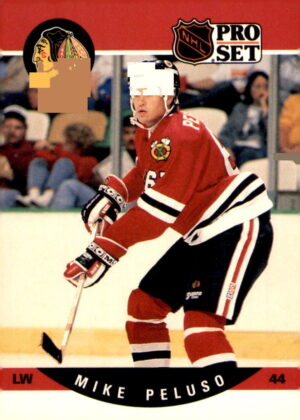 1990-91 Pro Set #601 Mike Peluso