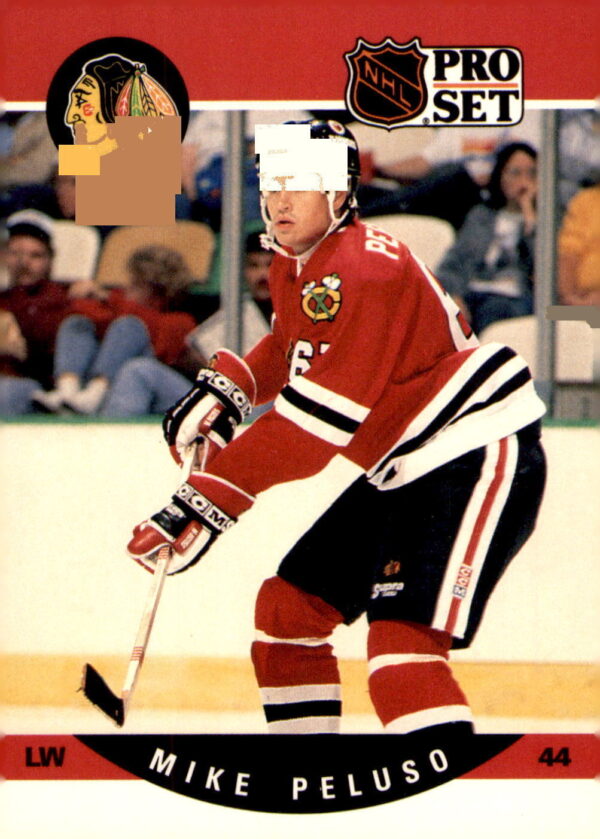 1990-91 Pro Set #601 Mike Peluso
