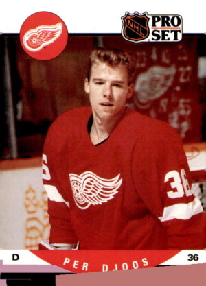 1990-91 Pro Set #603 Per Djoos