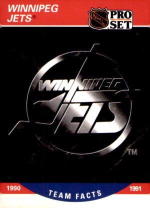 1990-91 Pro Set #586 Winnipeg Jets Logo