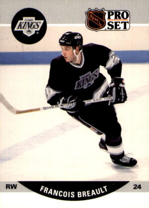 1990-91 Pro Set #612 Francois Breault