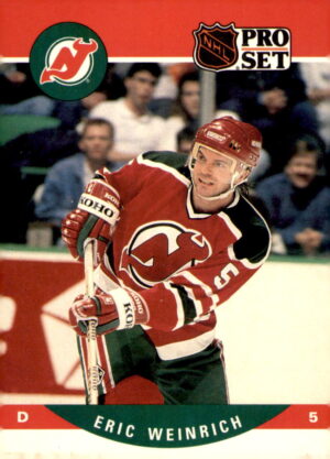 1990-91 Pro Set #622 Eric Weinrich