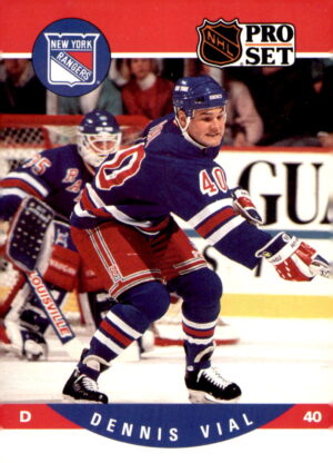 1990-91 Pro Set #628 Dennis Vial