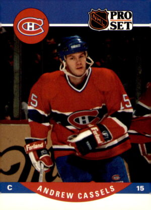 1990-91 Pro Set #615 Andrew Cassels