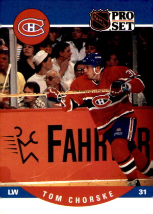1990-91 Pro Set #616 Tom Chorske