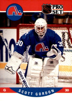 1990-91 Pro Set #634 Scott Gordon