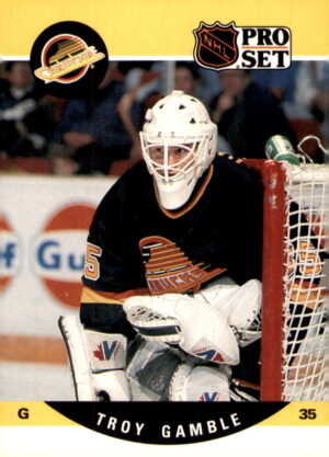 1990-91 Pro Set #641 Troy Gamble