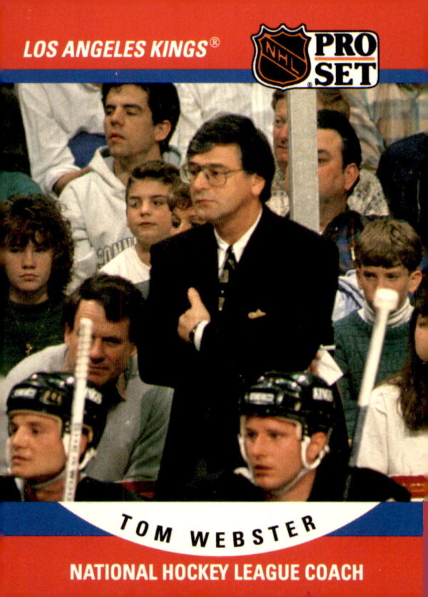 1990-91 Pro Set #667 Tom Webster