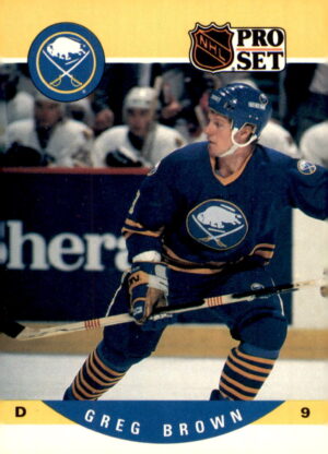 1990-91 Pro Set #590 Greg Brown