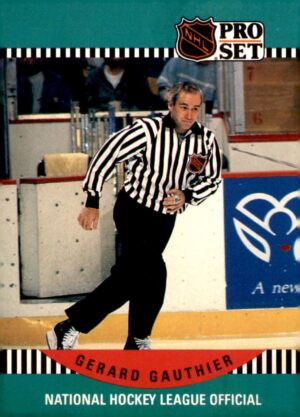 1990-91 Pro Set #687 Gerard Gauthier
