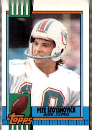 1990 Topps #320 Pete Stoyanovich