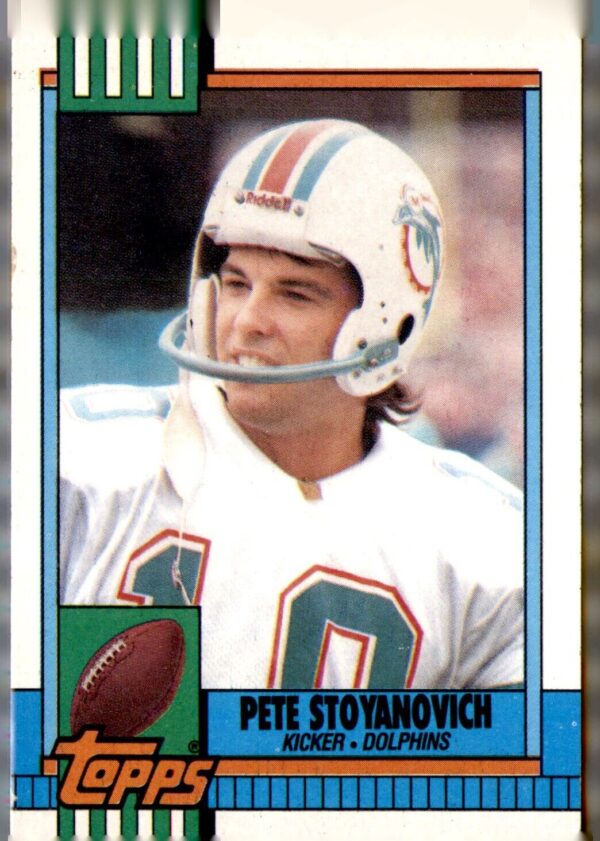 1990 Topps #320 Pete Stoyanovich