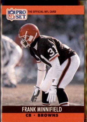 1990 Pro Set #475 Frank Minnifield