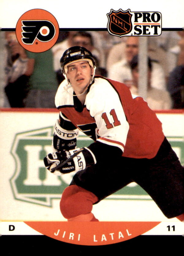 1990-91 Pro Set #501 Jiri Latal