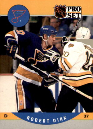 1990-91 Pro Set #522 Robert Dirk