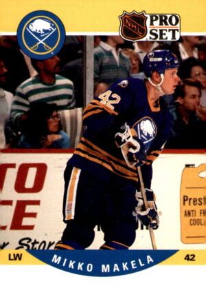 1990-91 Pro Set #418 Mikko Makela
