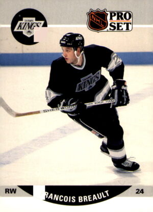 1990-91 Pro Set #612 Francois Breault