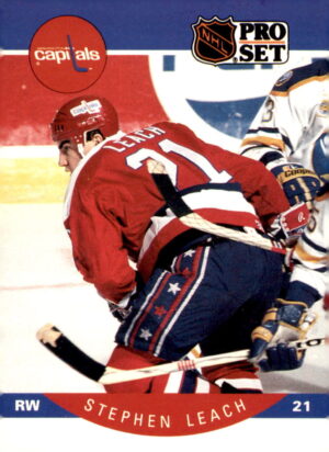 1990-91 Pro Set #315 Stephen Leach