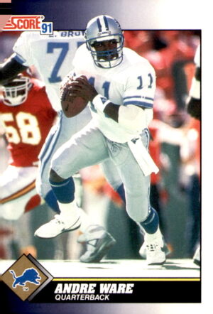 1991 Score #542 Andre Ware