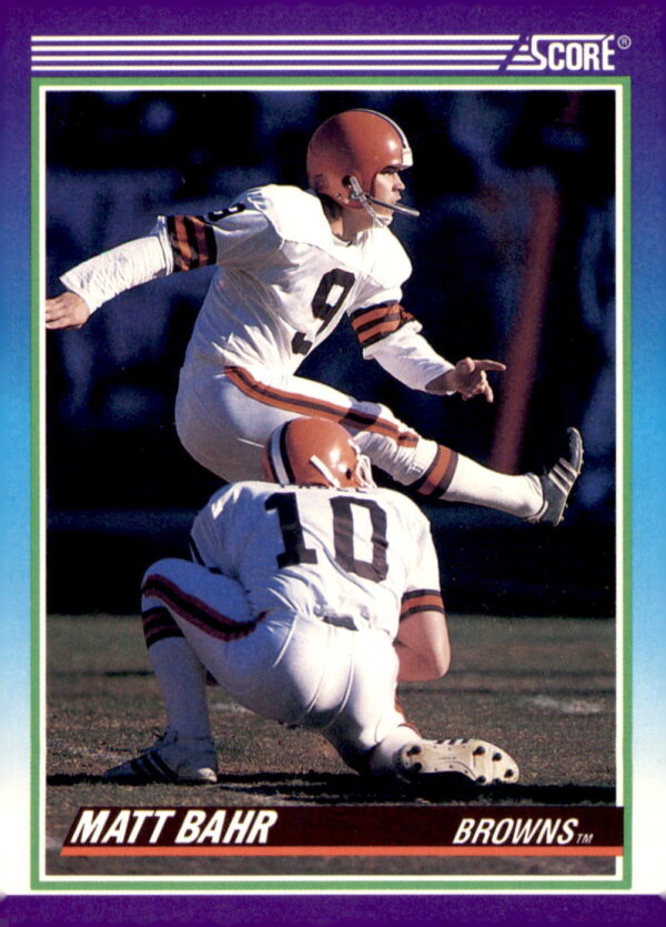 1990 Score #538 Matt Bahr