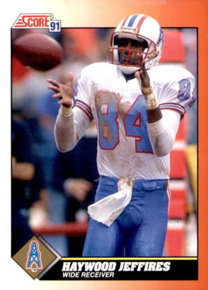 1991 Score #377 Haywood Jeffires