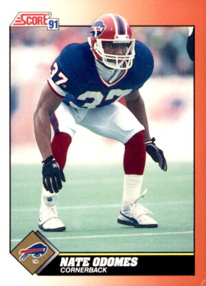 1991 Score #392 Nate Odomes