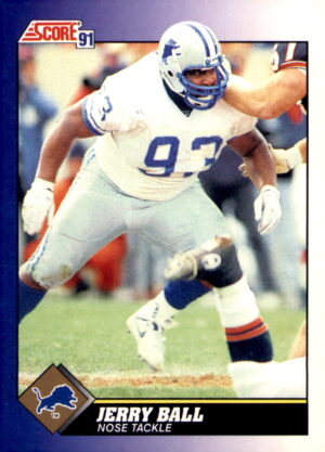 1991 Score #98 Jerry Ball