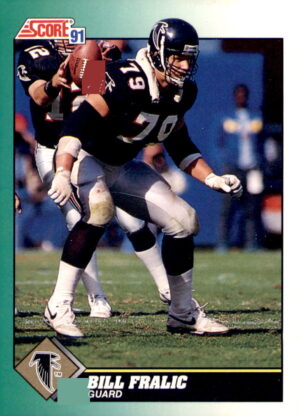 1991 Score #297 Bill Fralic