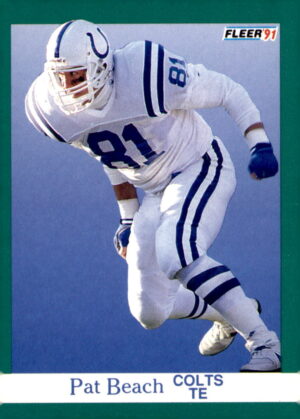 1991 Fleer #74 Pat Beach