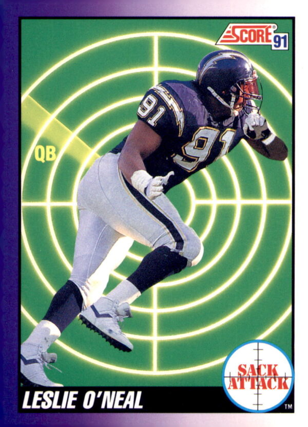 1991 Score #657 Leslie O'Neal