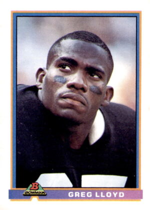 1991 Bowman #434 Greg Lloyd