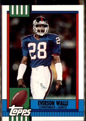 1990 Topps Traded #74T Everson Walls