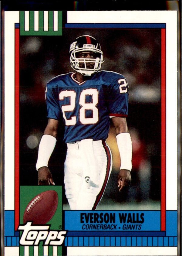 1990 Topps Traded #74T Everson Walls