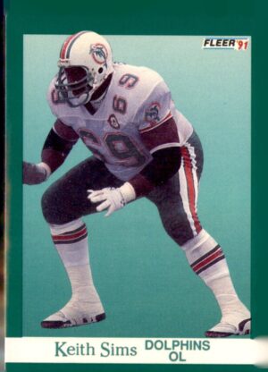 1991 Fleer #130 Keith Sims