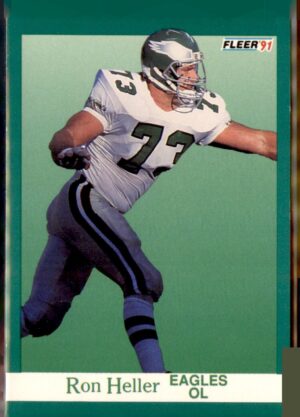 1991 Fleer #328 Ron Heller