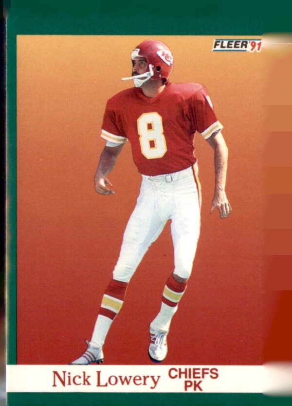 1991 Fleer #94 Nick Lowery