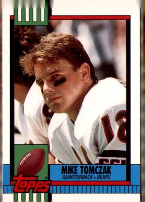 1990 Topps Traded #13T Mike Tomczak