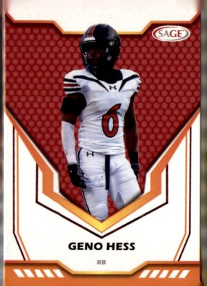 2024 SAGE HIT #6 Geno Hess Red