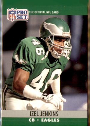 1990 Pro Set #612 Izel Jenkins