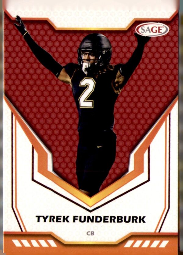 2024 SAGE HIT #28 Tyrek Funderburk Red
