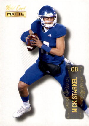 2022 Wild Card Matte #MB-118 Nick Starkel