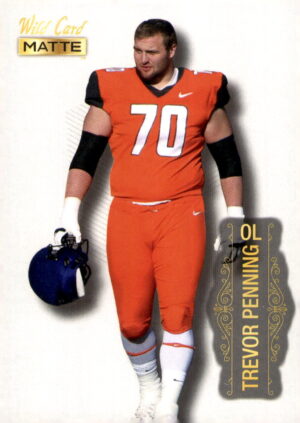 2022 Wild Card Matte #MB-108 Trevor Penning