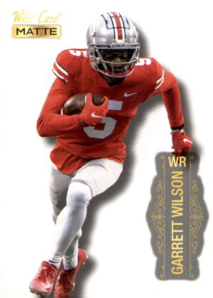 2022 Wild Card Matte #MB-45 Garrett Wilson White