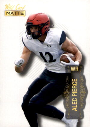 2022 Wild Card Matte #AMB-3 Alec Pierce White